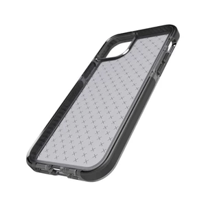 Черный силиконовый чехол Tech21 Evo Check Smokey Black для iPhone 12 Pro Max - Фото 2