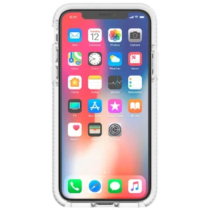 Противоударный чехол Tech21 Evo Check Clear | White для iPhone X | XS - Фото 10