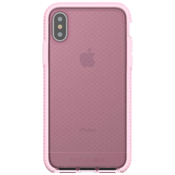 Протиударний чохол Tech21 Evo Check Rose Tint | White для iPhone X | XS у Тернополі