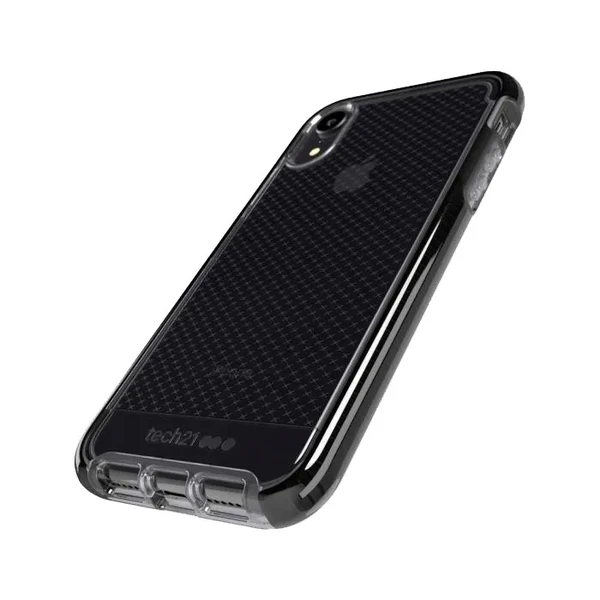 Протиударний чохол Tech21 Evo Check Smokey Black для iPhone XR