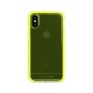 Противоударный чехол Tech21 Evo Check Neon Yellow для iPhone XR - Фото 5