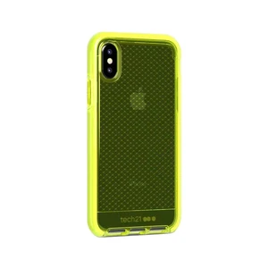 Противоударный чехол Tech21 Evo Check Neon Yellow для iPhone XR - Фото 6