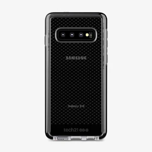 Протиударний чохол Tech21 Evo Check Smokey Black для Samsung Galaxy S10 - Фото 4