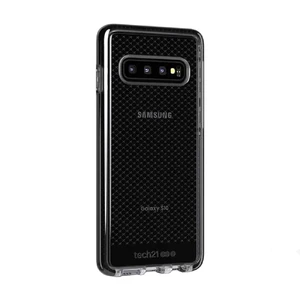 Протиударний чохол Tech21 Evo Check Smokey Black для Samsung Galaxy S10 T21-6918 - Фото 1