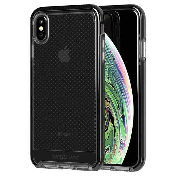 Протиударний чохол Tech21 Evo Check Smokey | Black для iPhone XS Max