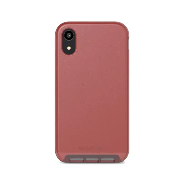 Захисний чохол Tech21 Evo Luxe Faux Leather Chestnut для iPhone XR