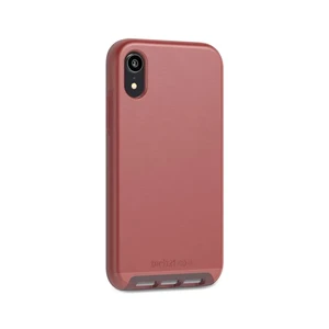 Защитный чехол Tech21 Evo Luxe Faux Leather Chestnut для iPhone XR - Фото 2
