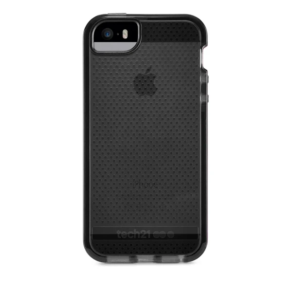 Протиударний чохол Tech21 Evo Mesh Smokey | Black для iPhone 5 | 5S | SE