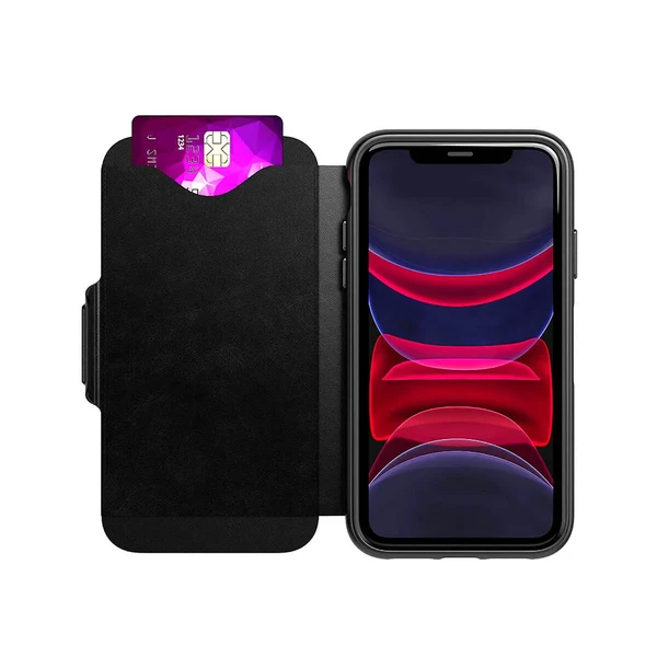 Протиударний чохол-книжка Tech21 Evo Wallet Black для iPhone 11 в Мукачеві