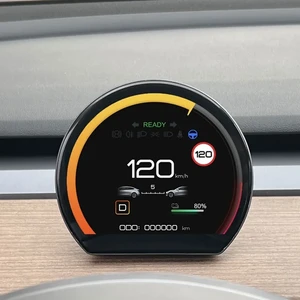 Мини-приборная панель с переключателем и дисплеем iLoungeMax Evkey Mini Instrument для Tesla Model Y - Фото 3