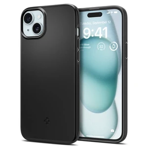 Защитный чехол Spigen Thin Fit Black для iPhone 15 ACS06776 - Фото 1