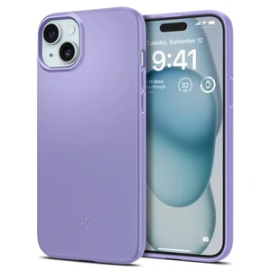 Захисний чохол Spigen Thin Fit Iris Purple для iPhone 15 ACS06780 - Фото 1