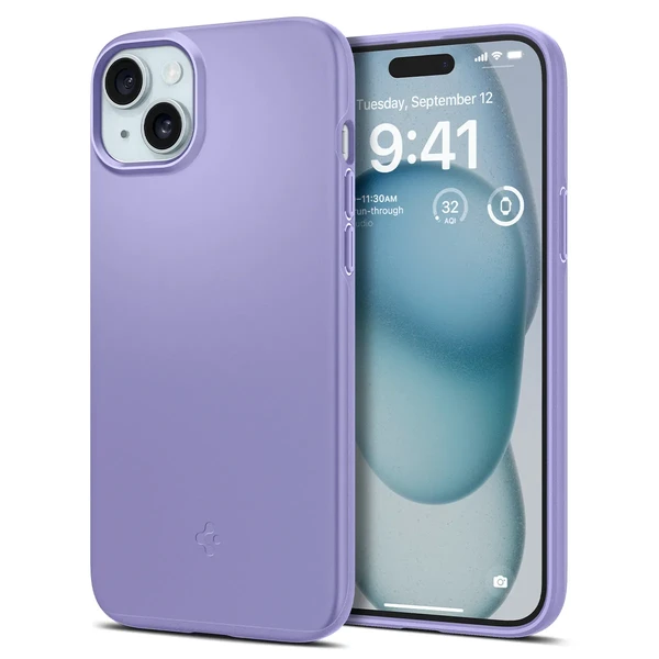 Захисний чохол Spigen Thin Fit Iris Purple для iPhone 15 в Одесі