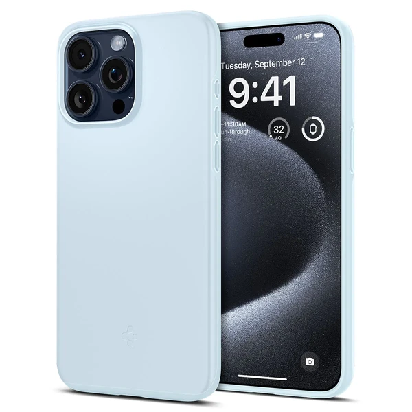 Захисний чохол Spigen Thin Fit Mute Blue для iPhone 15 Pro в Сумах