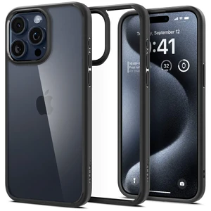 Захисний чохол Spigen Ultra Hybrid Matte Black для iPhone 15 Pro Max ACS06570 - Фото 1