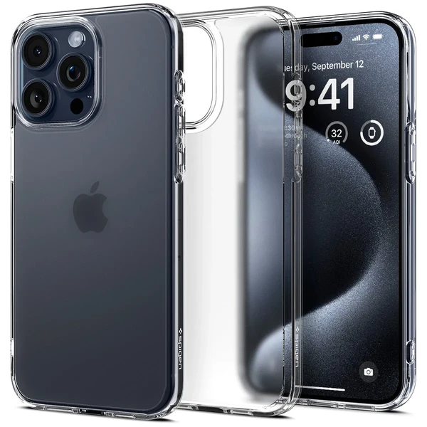 Захисний чохол Spigen Ultra Hybrid Frost Clear для iPhone 15 Pro в Сумах