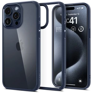 Защитный чехол Spigen Ultra Hybrid Navy Blue для iPhone 15 Pro Max ACS06573 - Фото 1