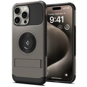 Протиударний чохол з підставкою Spigen Slim Armor (MagFit) для iPhone 15 Pro Max ACS06451 - Фото 1