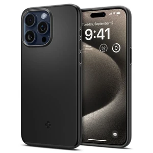 Защитный чехол Spigen Thin Fit Black для iPhone 15 Pro Max ACS06544 - Фото 1