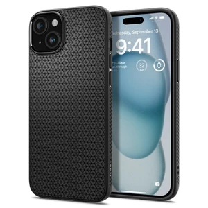 Захисний чохол Spigen Liquid Air Matte Black для iPhone 15