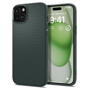 Защитный чехол Spigen Liquid Air Abyss Green для iPhone 15 Plus ACS06652 - Фото 1