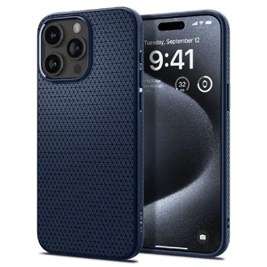 Захисний чохол Spigen Liquid Air Navy Blue для iPhone 15 Pro