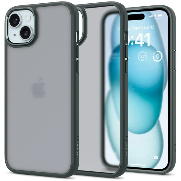 Захисний чохол Spigen Ultra Hybrid Frost Green для iPhone 15 в Одесі