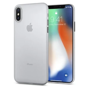 Чехол Spigen Air Skin Soft Clear для iPhone X | XS 063CS24909 - Фото 1