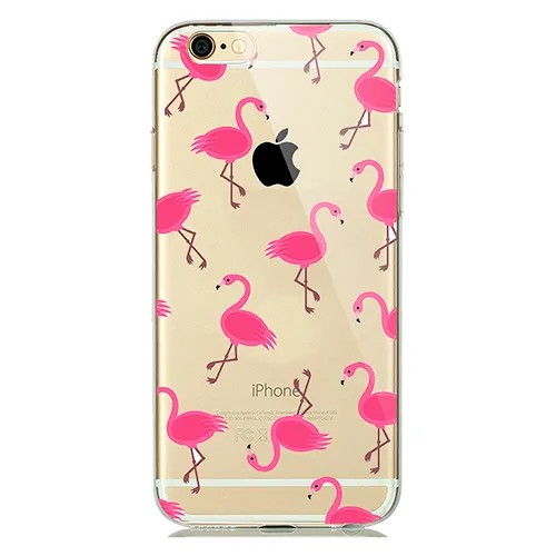 TPU чехол iLoungeMax Flamingo для iPhone SE 3 | SE 2 | 8 | 7 в Днепре