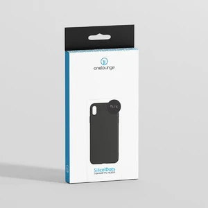 Тонкий чорний TPU чохол iLoungeMax SilicolDots для iPhone XS | X - Фото 11