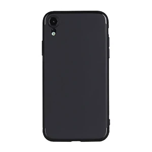 Тонкий черный TPU чехол iLoungeMax SilicolDots для iPhone XR  - Фото 1