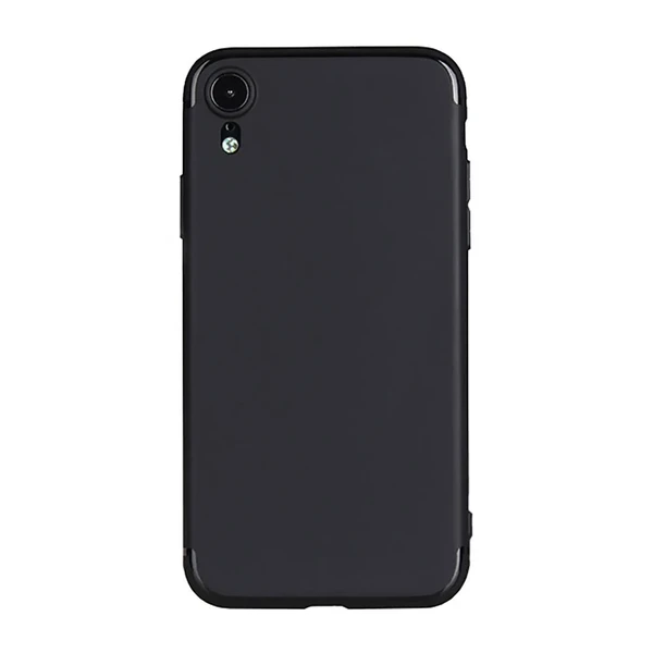 Тонкий чорний TPU чохол iLoungeMax SilicolDots для iPhone XR