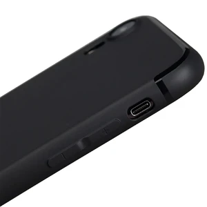 Тонкий черный TPU чехол iLoungeMax SilicolDots для iPhone XR - Фото 7