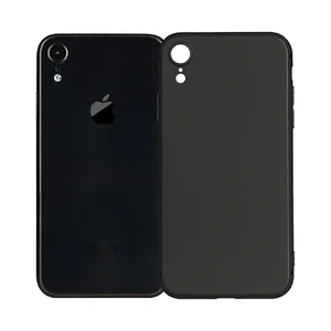 Тонкий черный TPU чехол iLoungeMax SilicolDots для iPhone XR - Фото 2