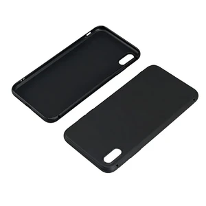 Тонкий чорний TPU чохол iLoungeMax SilicolDots для iPhone XS Max - Фото 4