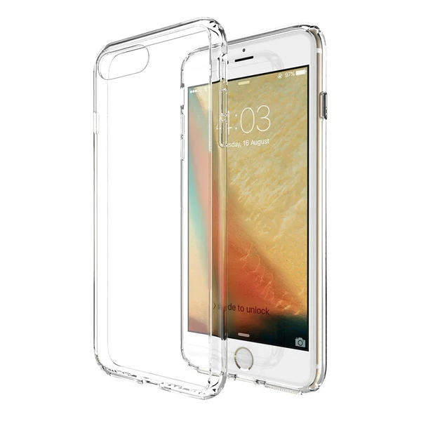 Тонкий прозрачный TPU чехол oneLounge 1Silicol для iPhone 7 Plus | 8 Plus