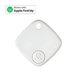 Трекер Apple Find My (iOS) для пошуку собак, речей, ключів, сумок, водонепроникний IPX5, з динаміком, розумний Bluetooth-трекер | iLoungeMax Air Tag White