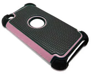 iLoungeMax Triple Defender Hybrid Case Light Pink для iPod Touch 4G