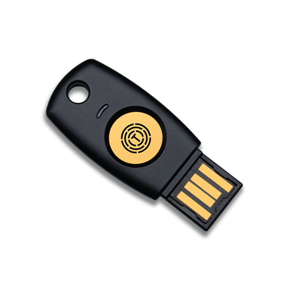 Електронний захисний FIDO ключ TrustKey T110 USB-A FIDO2