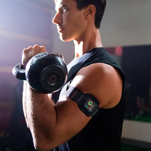 Спортивний ремінець Twelve South ActionSleeve Black для Apple Watch 41mm | 40mm | 38mm - Фото 3