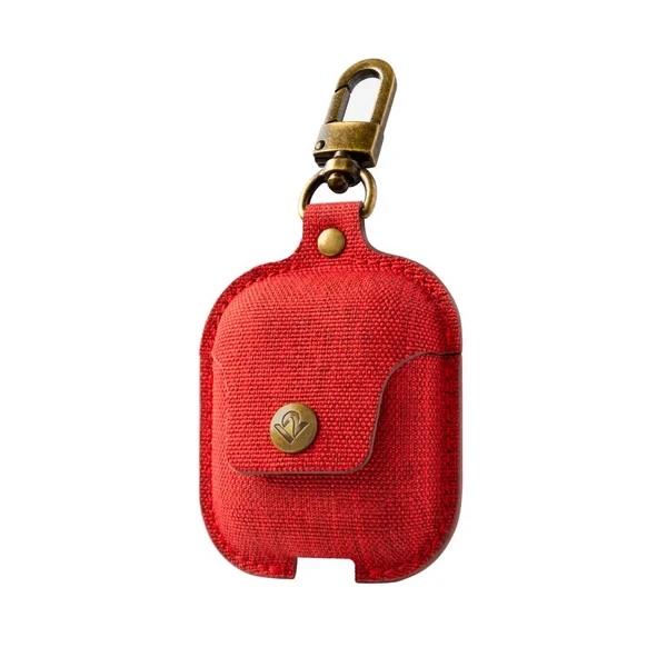 Тканинний чохол Twelve South AirSnap Scarlet для AirPods 1 | 2