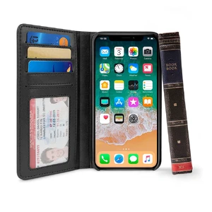 Чохол-книжка Twelve South BookBook Black для iPhone X | XS - Фото 3