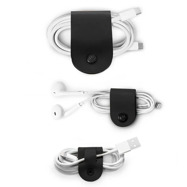 Тримач для кабелю Twelve South CableSnap Black (3 шт.) у Хмельницькому