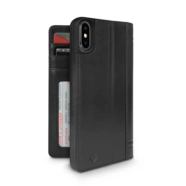 Чохол-книжка Twelve South Journal Black для iPhone X | XS