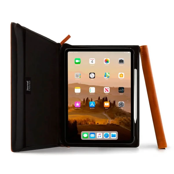 Шкіряний чохол-книжка Twelve South Journal Cognac для iPad Pro 11" (2018)
