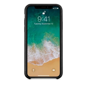 Кожаный чехол с отделениями для карт Twelve South RelaxedLeather Black для iPhone X | XS - Фото 3