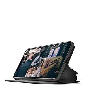 Шкіряний чохол-книжка Twelve South SurfacePad Black для iPhone X | XS - Фото 3