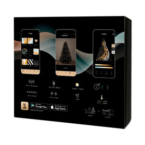 Умная светодиодная гирлянда Twinkly Strings Gen II AWW 400, BT+Wi-Fi (32m) Apple HomeKit - Фото 2