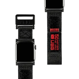 Нейлоновый ремешок UAG Active Watch Strap Black для Apple Watch Ultra 49mm | 45mm | 44mm | 42mm - Фото 2