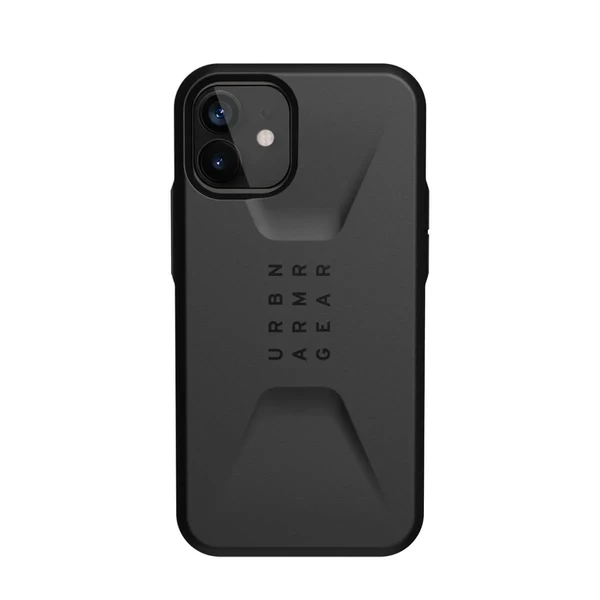 Черный противоударный чехол UAG Civilian Black для iPhone 12 mini в Броварах